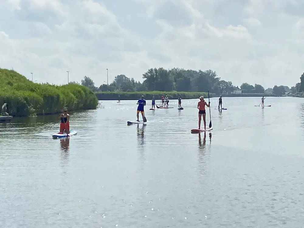 Suppen op de Vecht met een groep